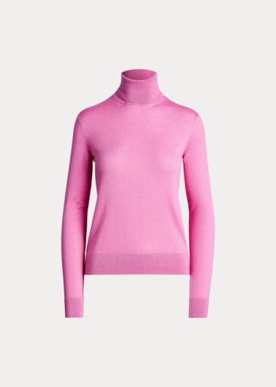 Sueter Ralph Lauren Mujer Rosas - Cashmere Turtleneck - GESID2081